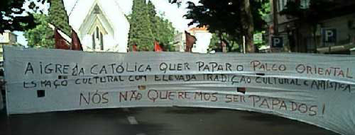 O Palco Orental no 1º de Maio de 2005