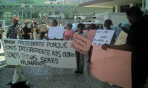 Protestos da Azinhaga dos Besouros