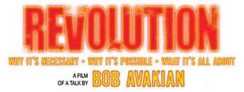 Logo do Filme Revolution - Bob Avakian