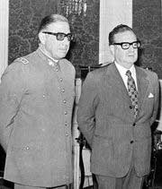 Pinochet e Allende