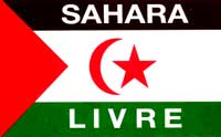 Bandeira do Sahara Ocidental Livre
