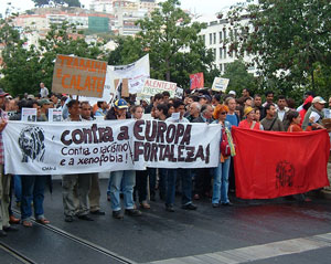 Manifestação imigrantes 12 Out 2008
