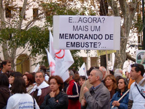 Manif professores, 8 Nov 2008