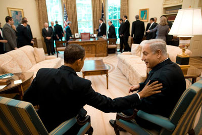 Obama e Netanyahu na Casa Branca