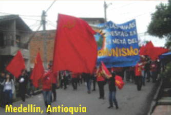 1º de Maio de 2012 na Colômbia — Medellin, Antioquia