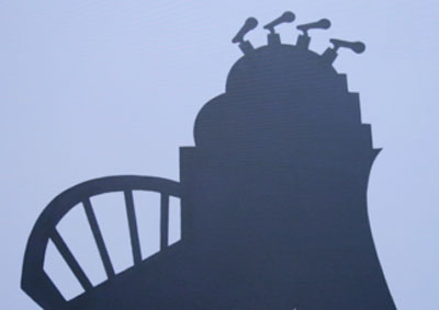 Uma obra da artista egípcia Mona Marzouk