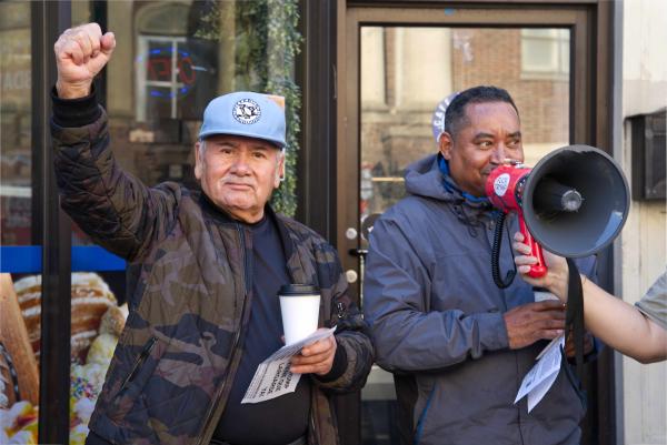 Manifestação, Columbia Heights