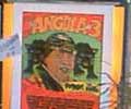 Cartaz dos “3 de Angola” à entrada da Galeria Zé dos Bois